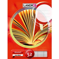 Notizbuch Landré A6 rot 32 Blatt