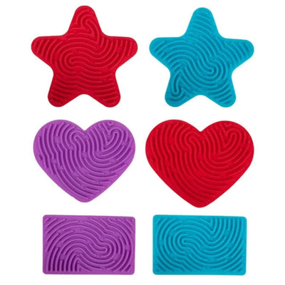 Curly Board Groot 12 Saiten 17x11x1 cm 6 Assorti