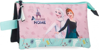Jim Jam Federmäppchen Disney Frozen Federmäppchen 3 Fächer 2 Reißverschlüsse