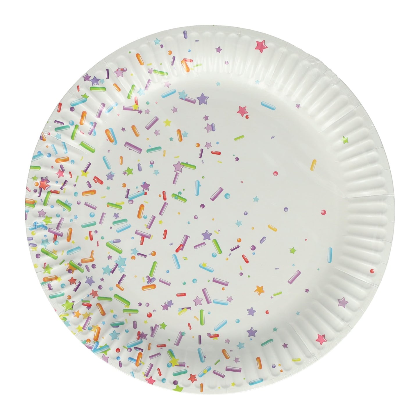 Papierpartyplatten 23 cm, 10st.