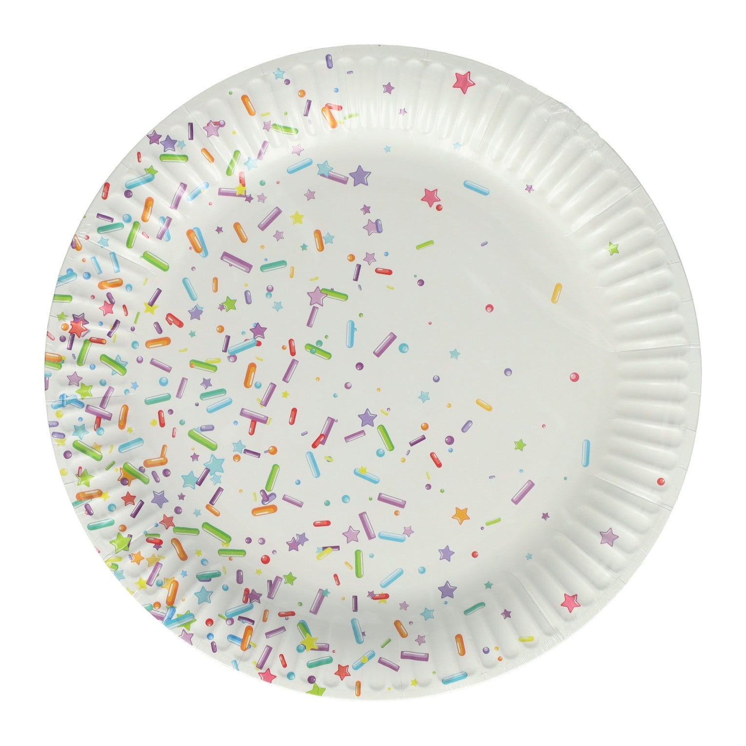 Papierpartyplatten 23 cm, 10st.