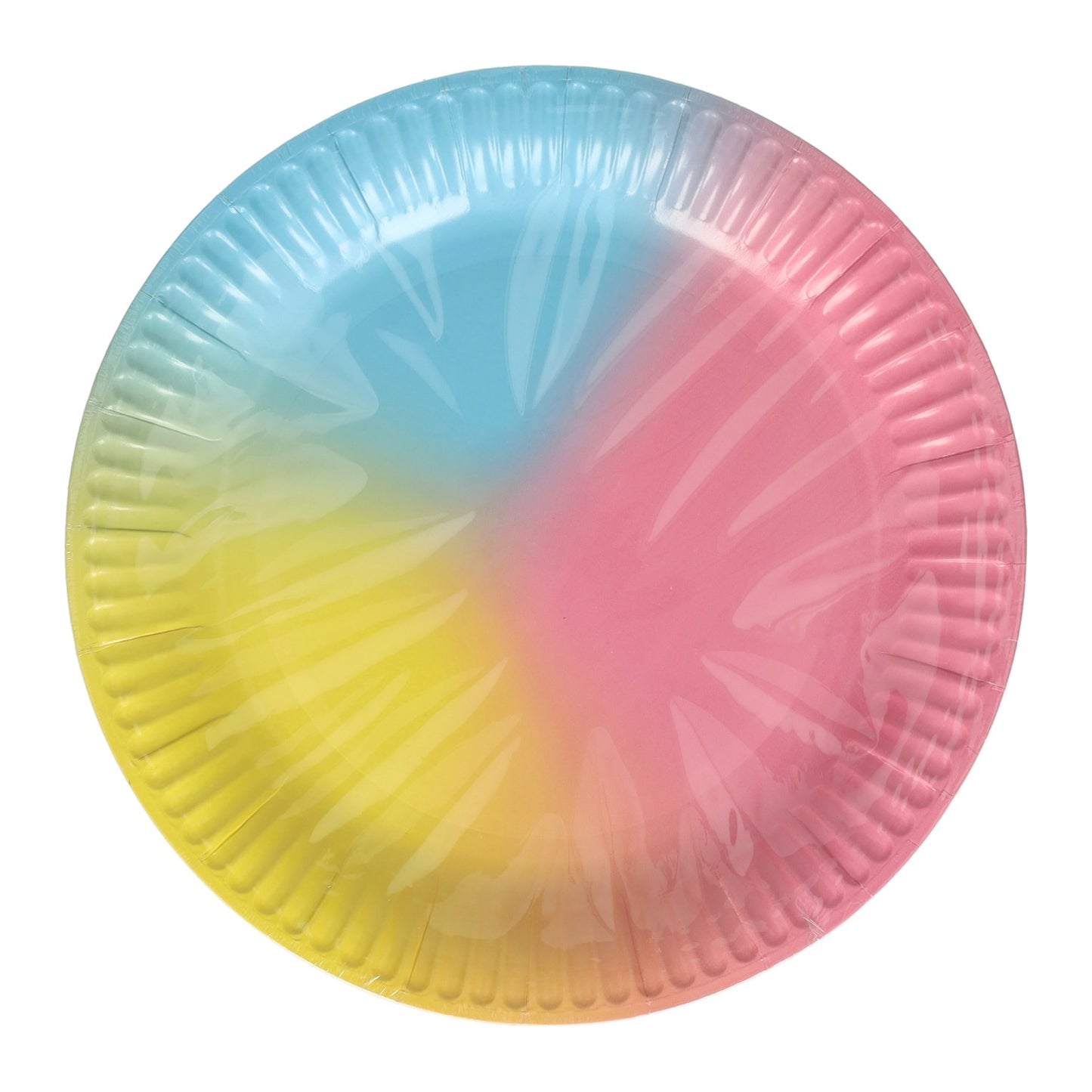 Papierpartyplatten 23 cm, 10st.