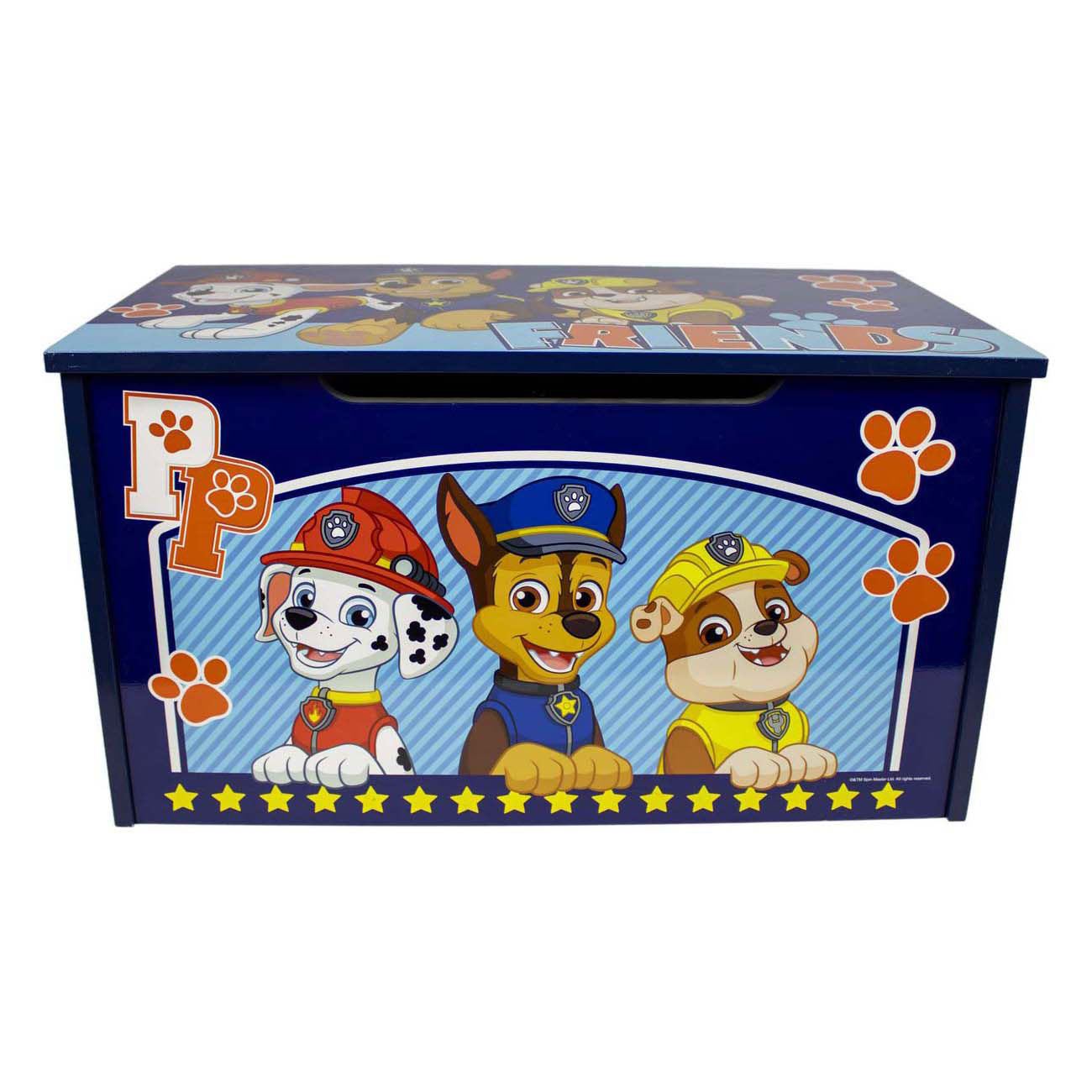 Paw Patrol Holzspielzeugkiste 55,5 x 29,5 x 30 cm