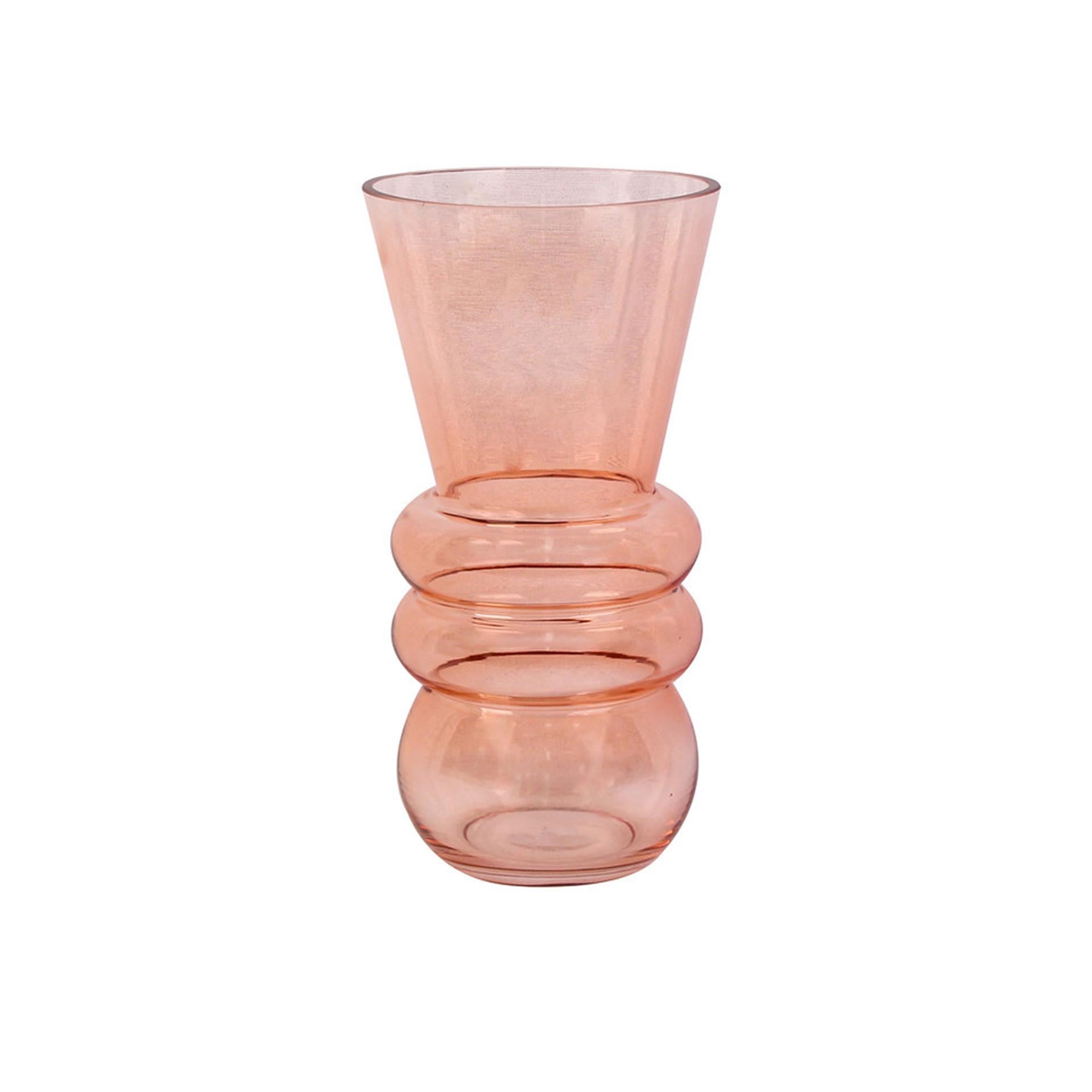 House of Nature Vase Balatanglas 25cm rosa