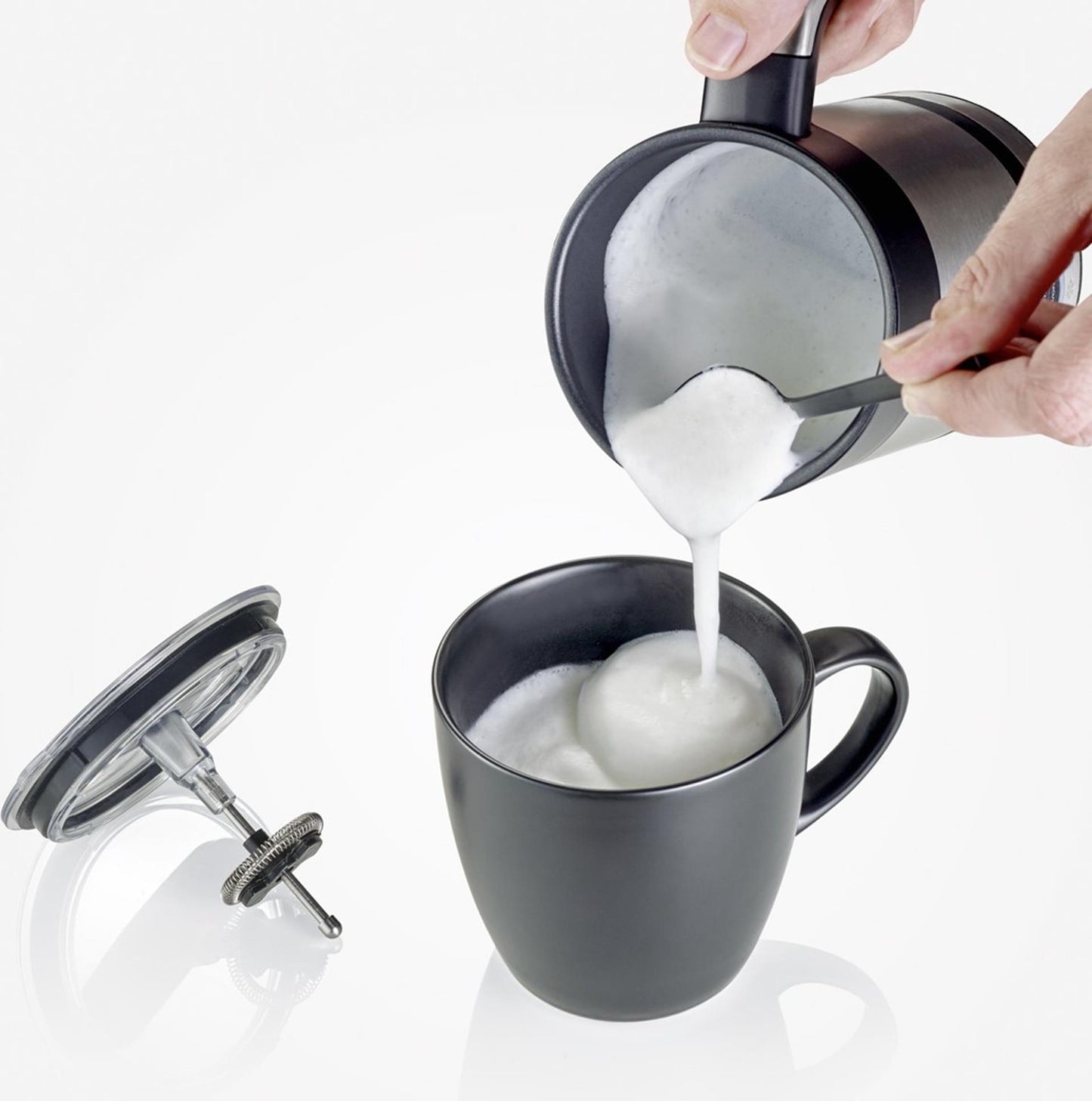 Severin Milk Frother 450W 200 ml Edelstahl SM 3584