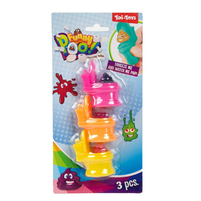 Toi-toys Quetschtoiletten-Glitzerhaufen 3 Stk