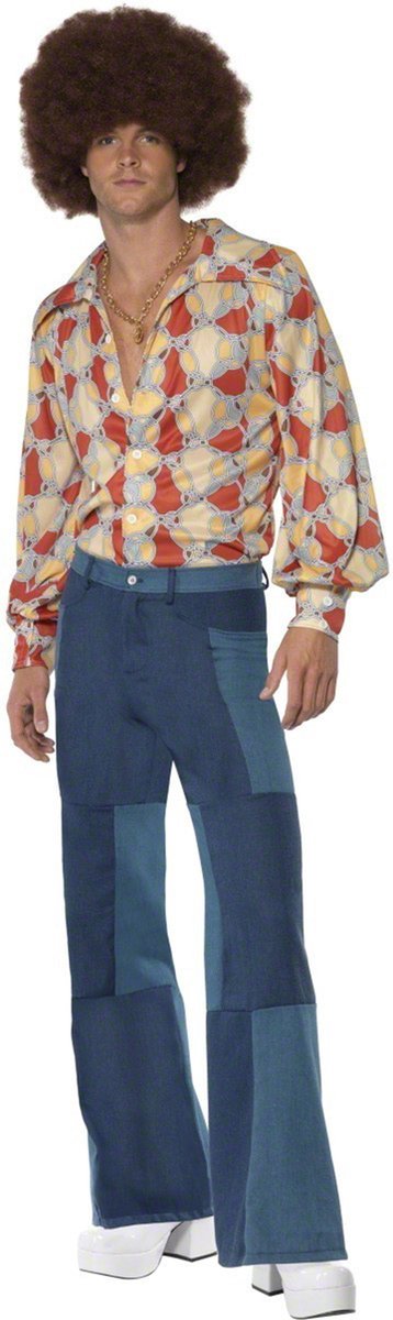 Vegaoo Disco-Hose für Herren – Kostüm – Medium