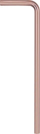 Differnz-Bodenrohr Rotkupfer – langlebiger Edelstahl – ã˜ 32 mm – 750 x 220 mm