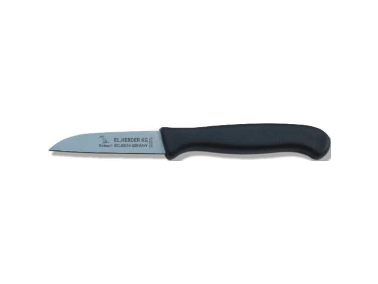 Herder h.h Kunststoff Schälmesser schwarz Edelstahl Karte 10 Stk