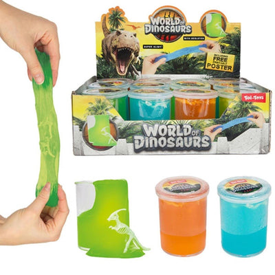 Welt der Dinosaurier Kitt mit Skelett