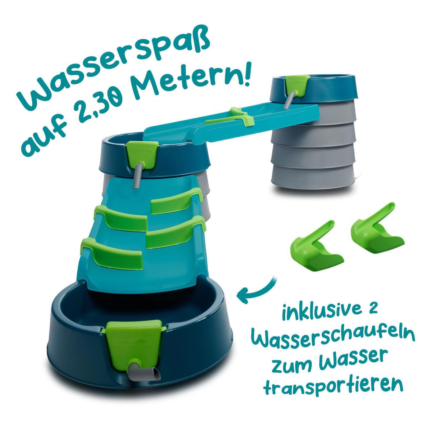 Aquaplay – Wasserbahn – Schlammweg – Schlammbahn