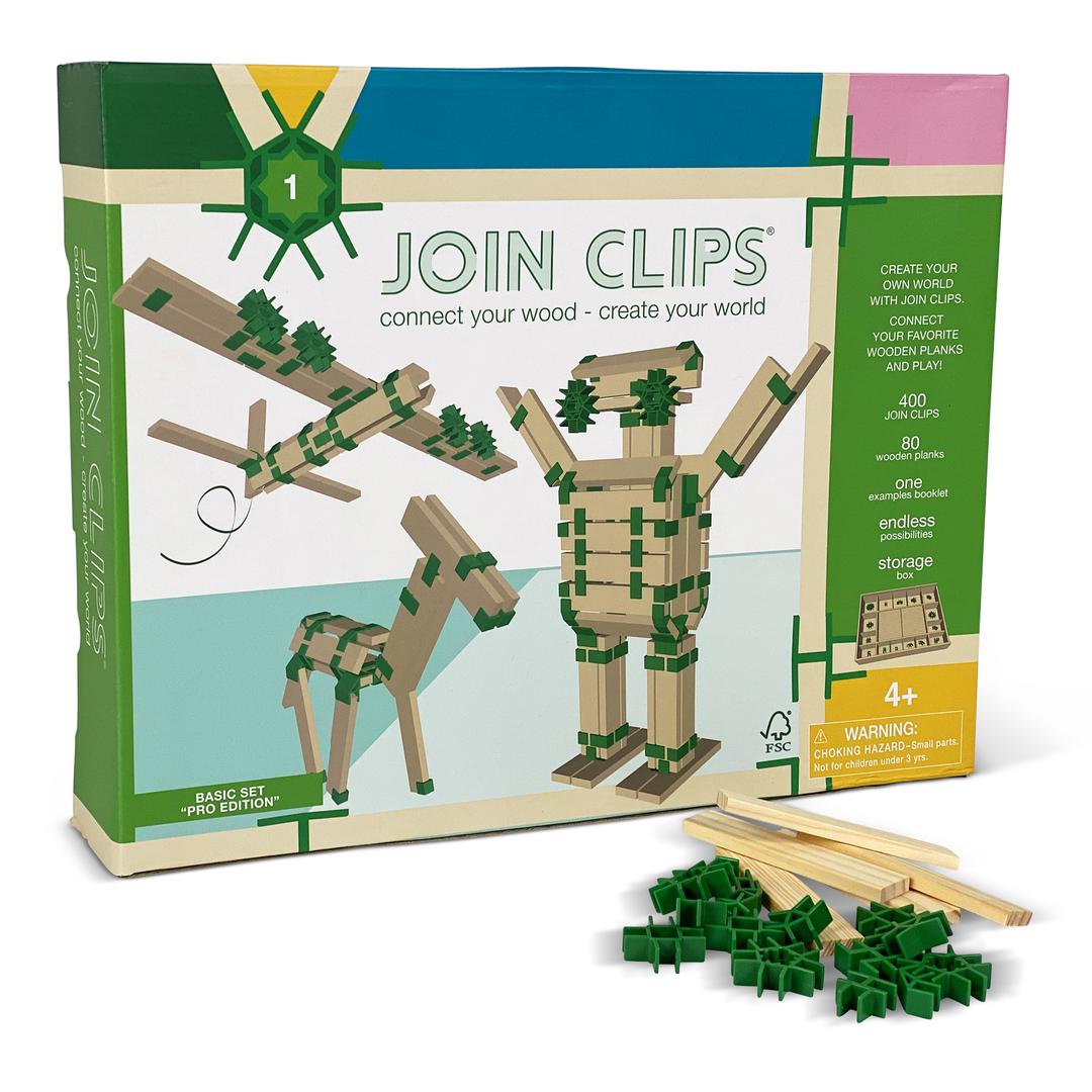 Schließen Sie sich Clips Basic Set Pro Edition an