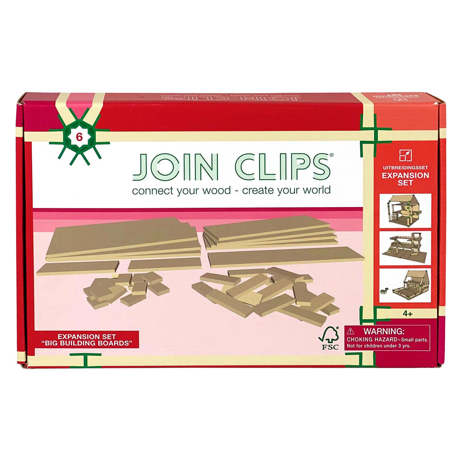 Verbinden Sie Clips Extension Set große Gebäudeplatten