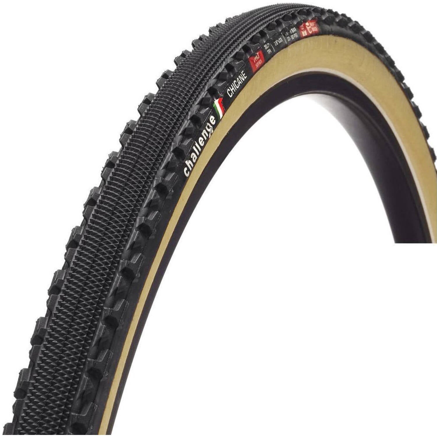 Herausforderung - Chicane Pro OT TLR 700x33c Black Braun