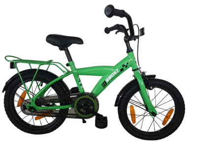 Bikefun Kinderfahrrad Boost 16 Zoll mit Bremsnabe - Grün