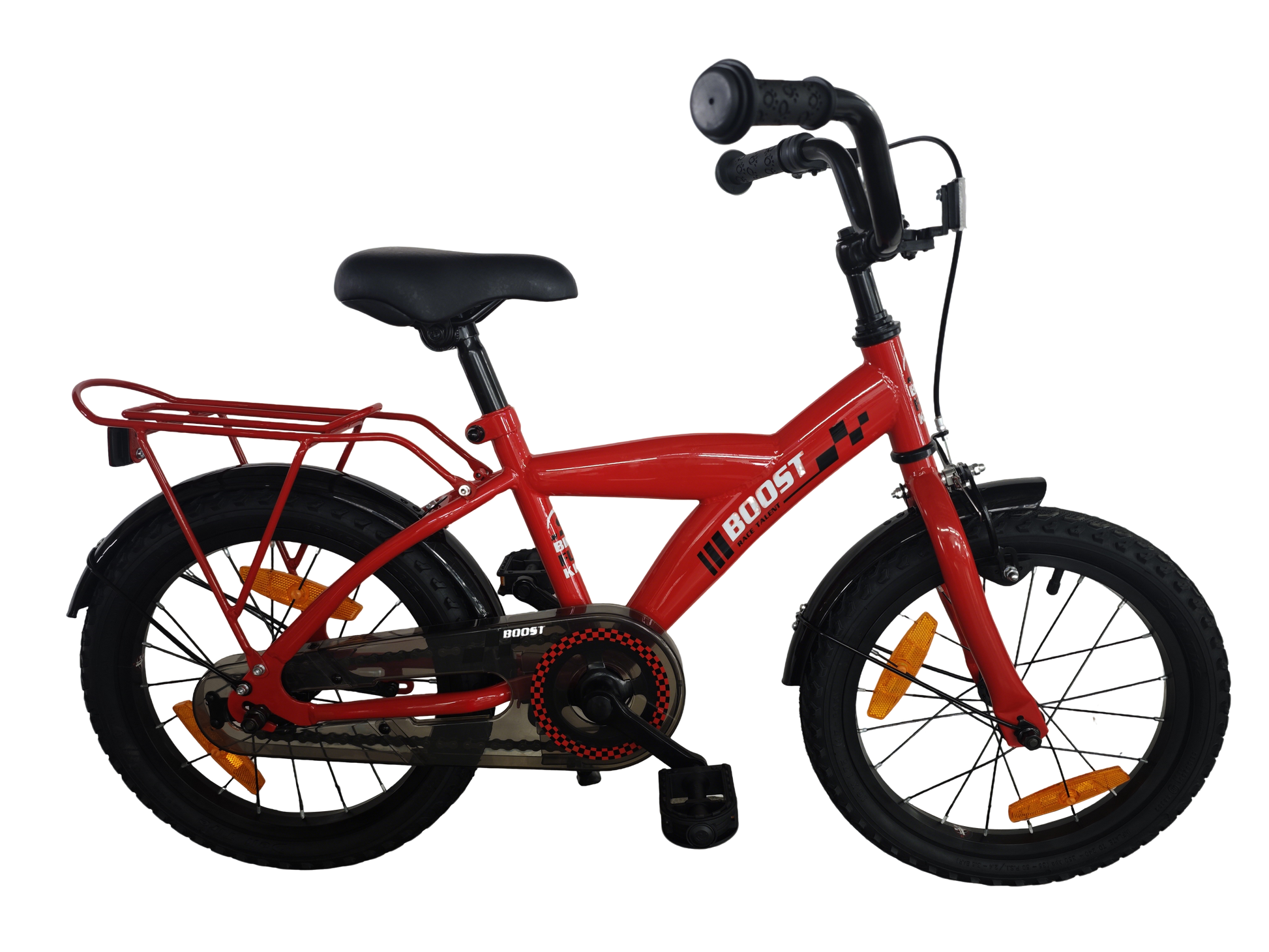 Bikefun Kinderfahrrad Boost 16 Zoll mit Bremsnabe - Rot
