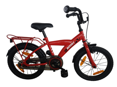 Bikefun Kinderfahrrad Boost 16 Zoll mit Bremsnabe - Rot