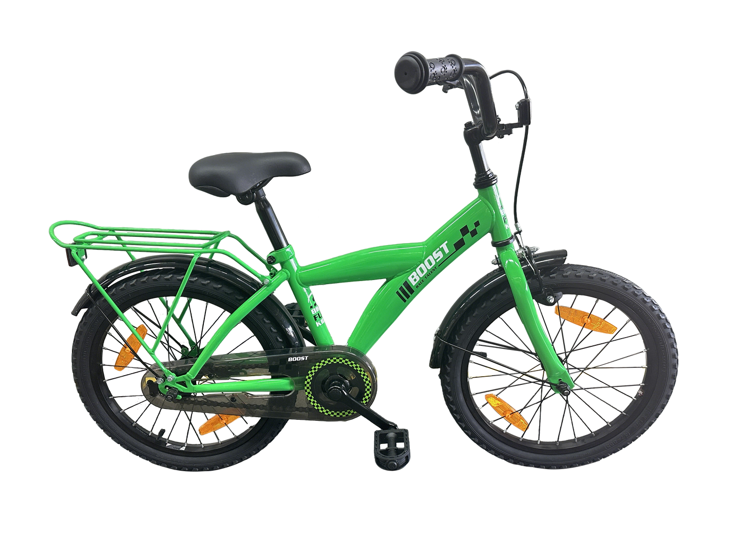 Bikefun Kinderfahrrad Boost 18 Zoll mit Bremsnabe - Grün