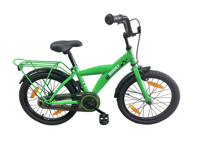 Bikefun Kinderfahrrad Boost 18 Zoll mit Bremsnabe - Grün