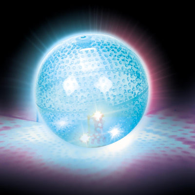 Toi-toys Hüpfball Neon mit Licht 10cm