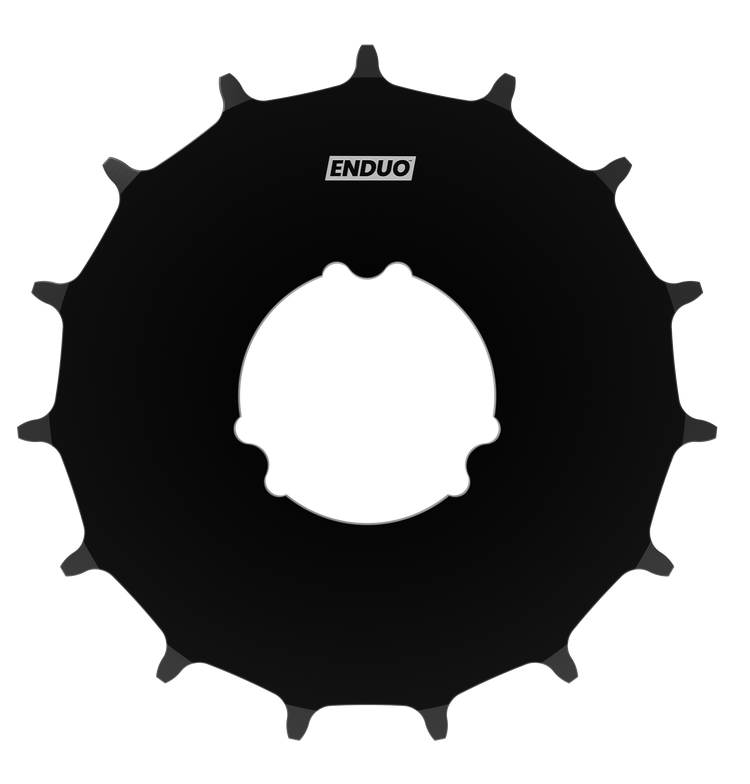 Enduo Cargo Gear 30t Enduo Cargo Alfine Nexus Sturmey Archer Schwarz