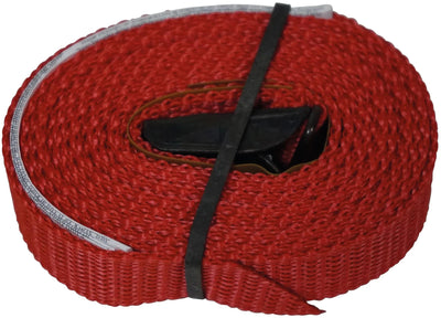 Autostyling Seehase Seehase Fasty Spanngurt Spanngriffgurt Fast Red 200x2cm 300kg