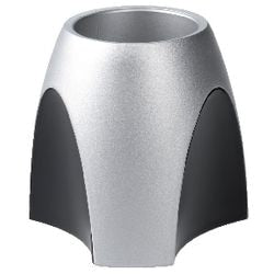 Stifthalter Delta Han Silber, Schwarz