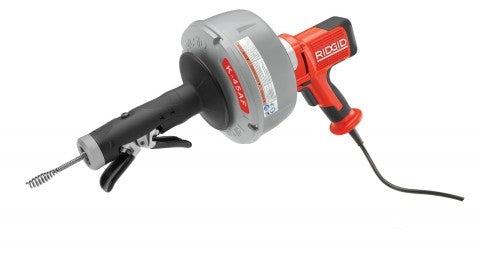 Ridgid elektrische Rohrreinigungsmaschine | Spirallänge 7,6 10,7 m | Spiralen-d. 8 10mm | 1 Stück - 36043 - 36043
