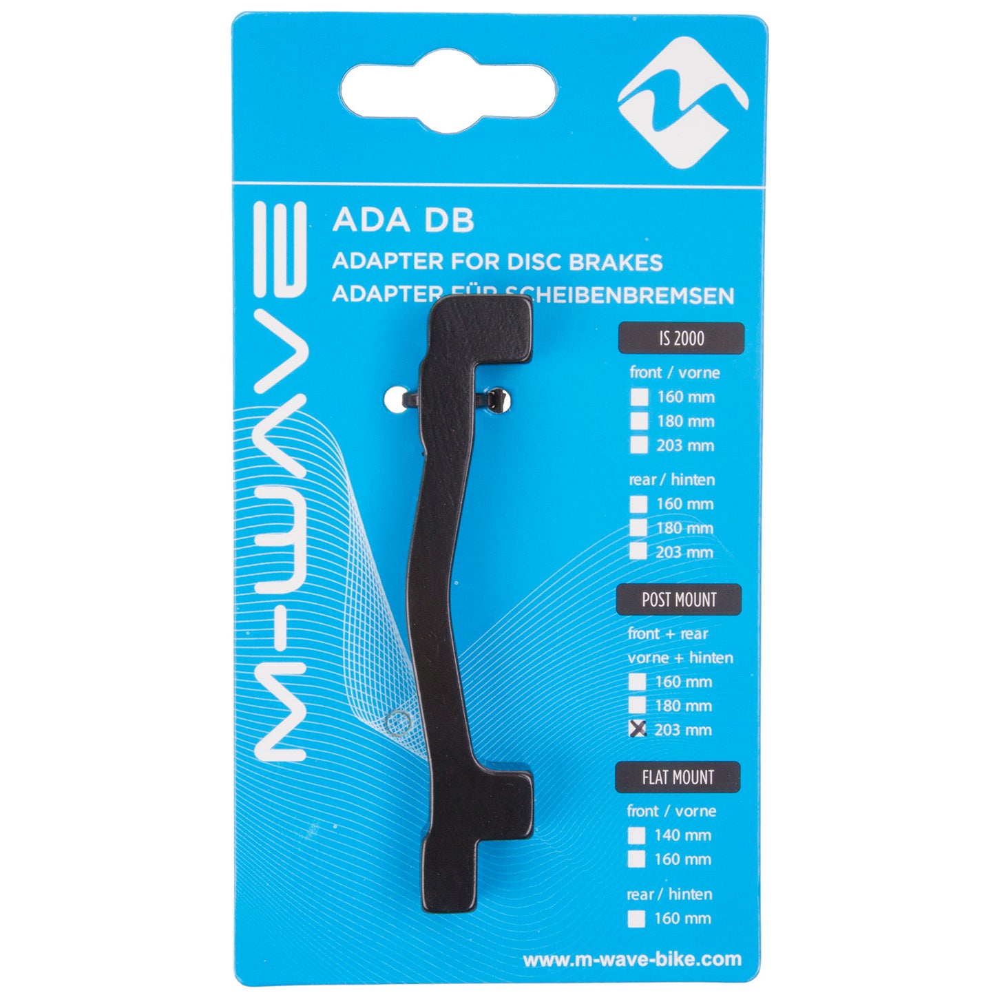 M-Wave ADA DB PM2 Adapter für Scheibenbremsen