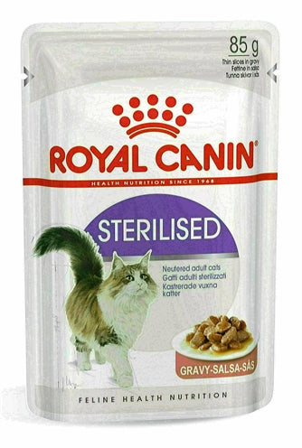 Royal Canin Canin Katzen in Soße sterilisiert