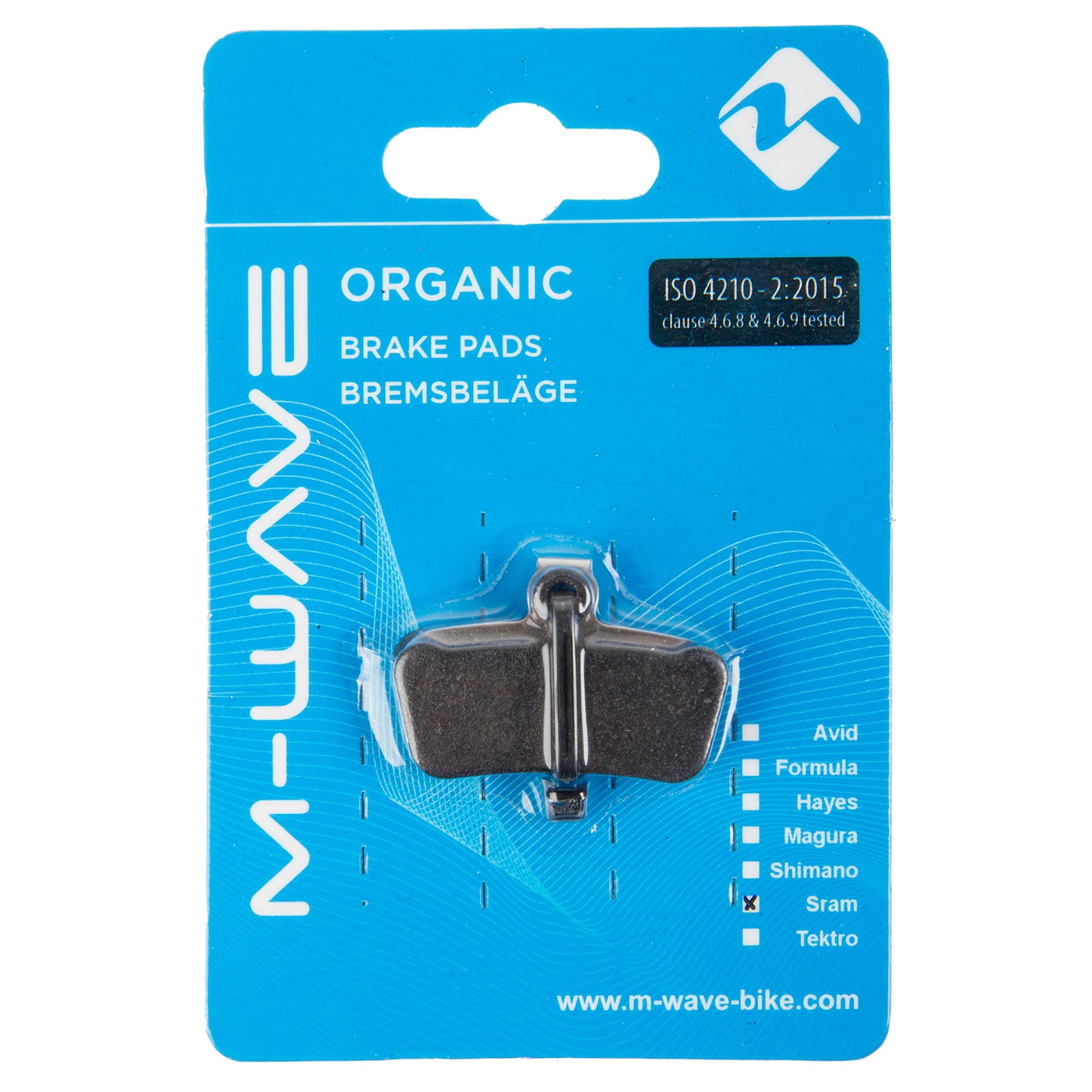 M-Wave BPD Organic S3 Bremsbeläge für Scheibenbremse