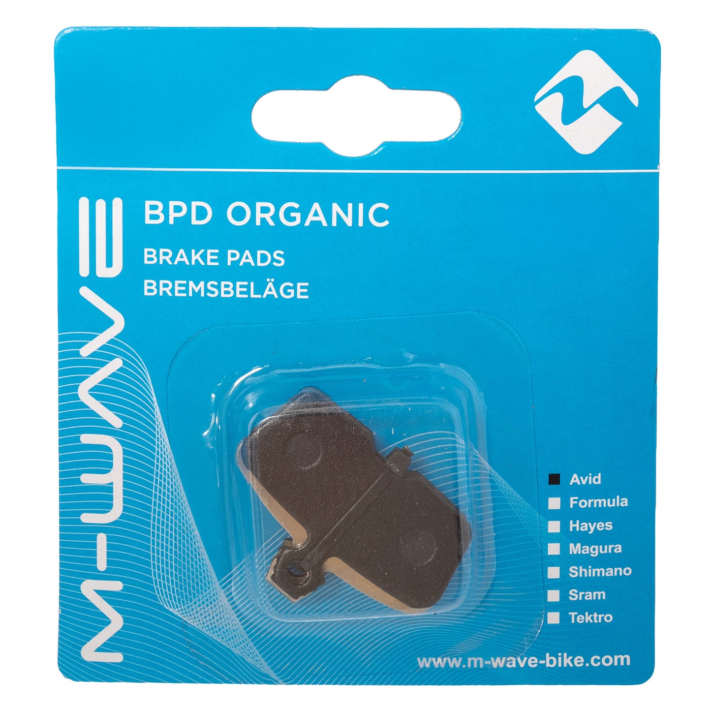 M-Wave BPD Organic AS2 Bremsbeläge für Scheibenbremse