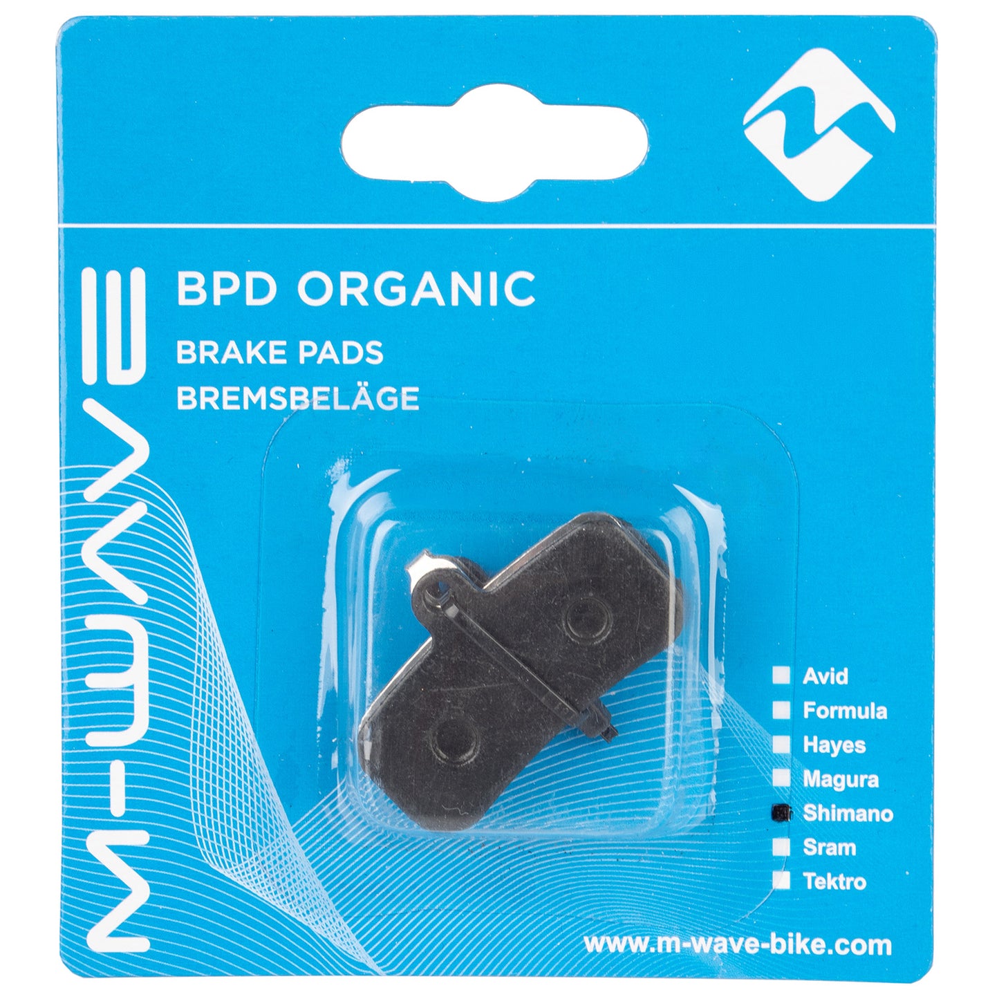 M-Wave BPD Organic S2 Bremsbeläge für Scheibenbremse