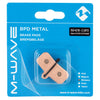M-Wave BPD Metall S2 Bremsbeläge für Scheibenbremse