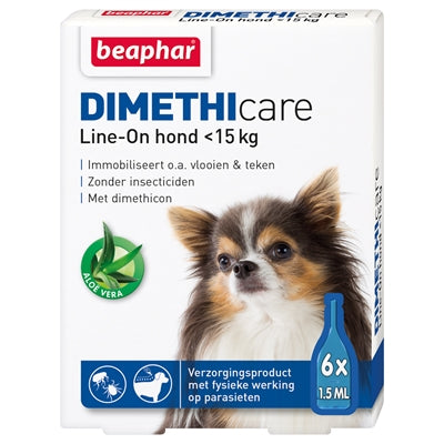 Beaphar Dimethicare Line-on-Hund gegen Flöhe und Zecken