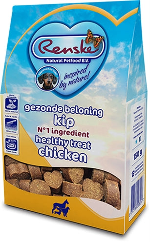 Renske gesunde Belohnung Herzen Hühnchen