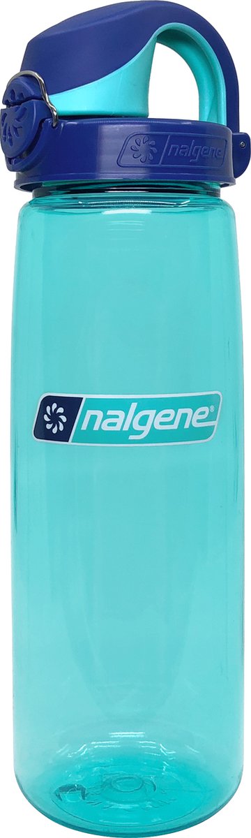 Nalgene – OTF – Trinkflasche – Wasserflasche – auslaufsicher – Wasserflasche – 650 ml – Sustain – aquablauer Verschluss