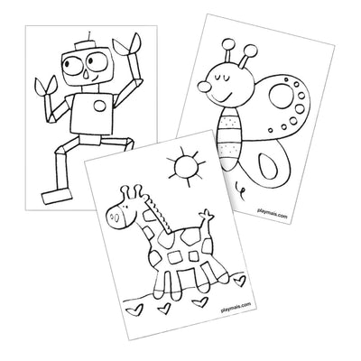 Playmais booklet - Karten