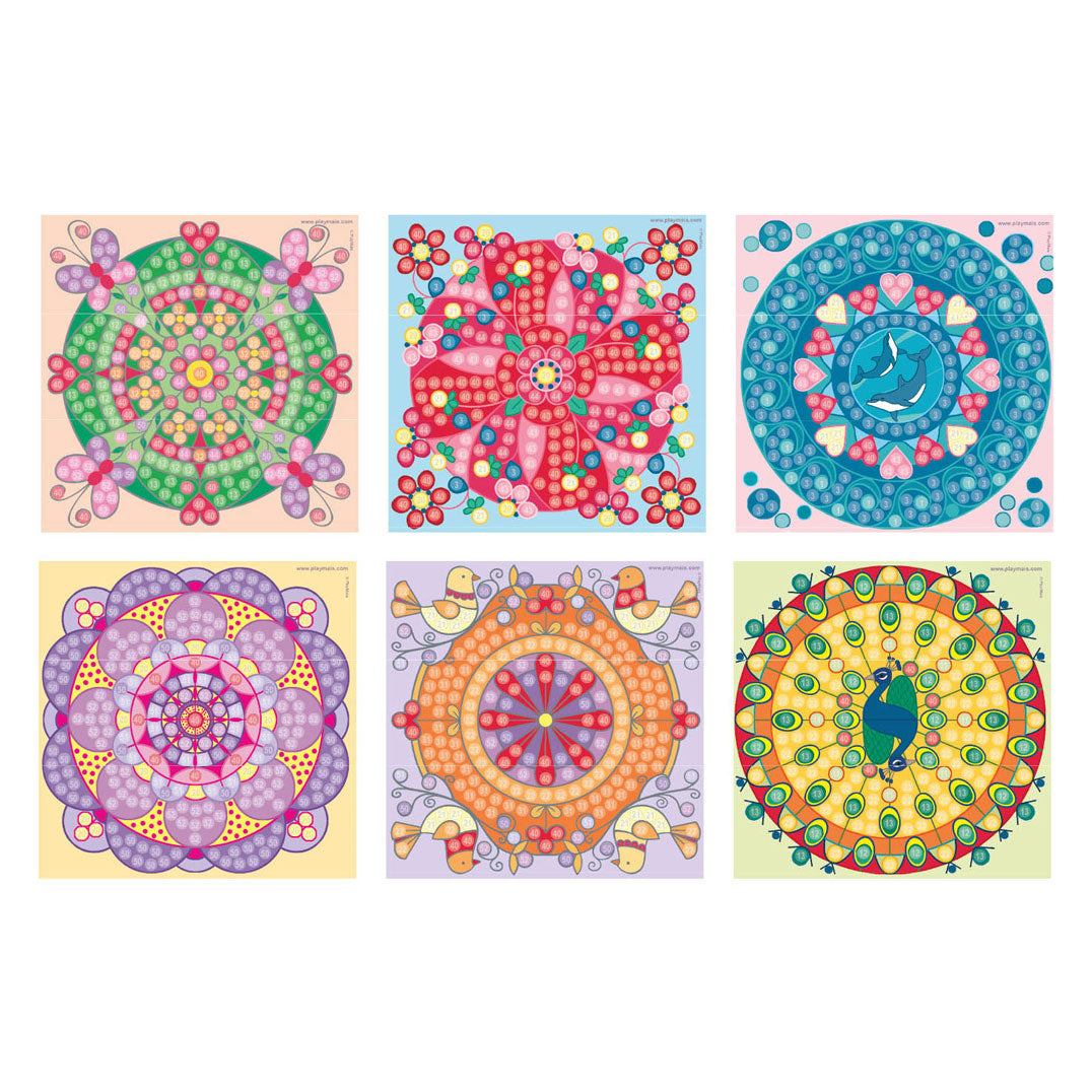 Playmais Trendy Mosaic Mandalas (> 3.000 Stücke)