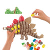 Playmais Dino Dekorationskarten, 4st.