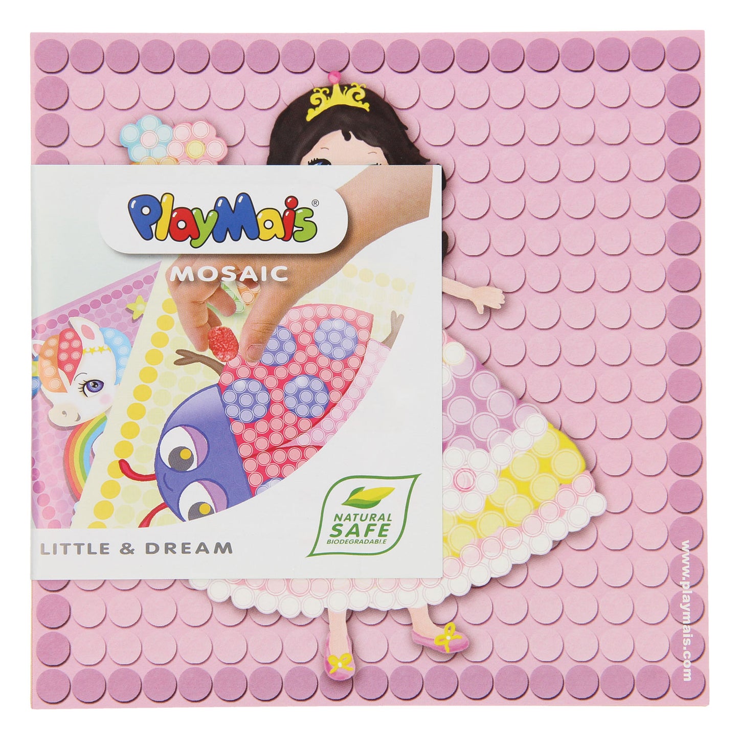 Playmais Mosaikkarten dekorieren Prinzessin