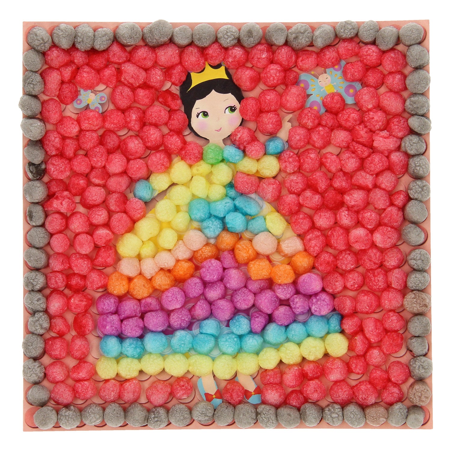 Playmais Mosaikkarten dekorieren Prinzessin
