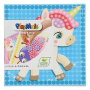 Playmais Mosaikkarten dekorieren Einhorn - afbeelding 3