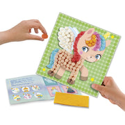 Playmais Mosaikkarten dekorieren Einhorn - afbeelding 4