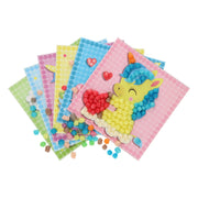 Playmais Mosaikkarten dekorieren Einhorn - afbeelding 1