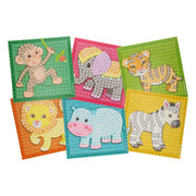 Playmais Mosaic -Karten dekorieren Zoo - afbeelding 2