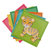 Playmais Mosaic -Karten dekorieren Zoo - afbeelding 4