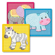 Playmais Mosaic -Karten dekorieren Zoo - afbeelding 5