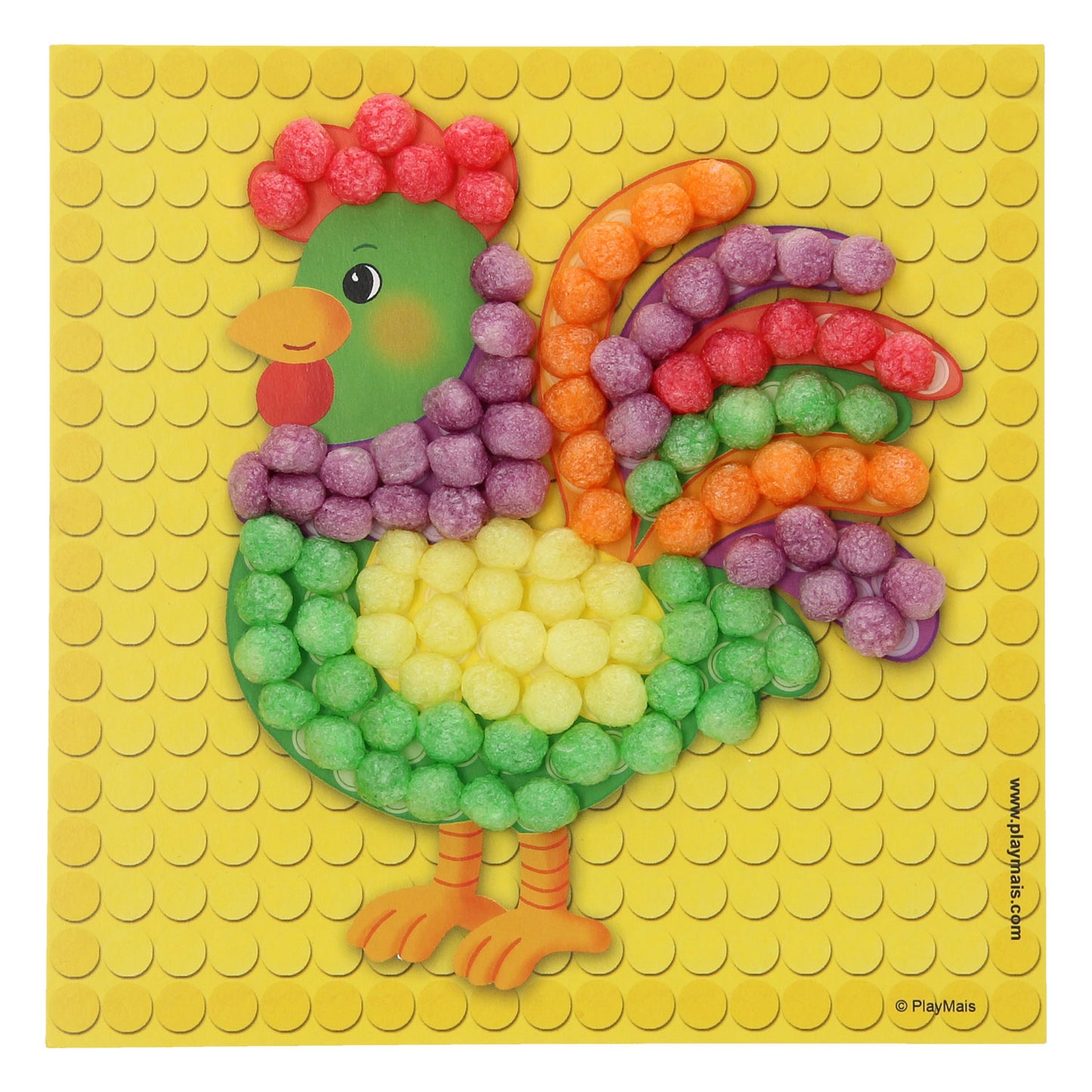 Playmais Mosaic -Karten dekorieren Farm