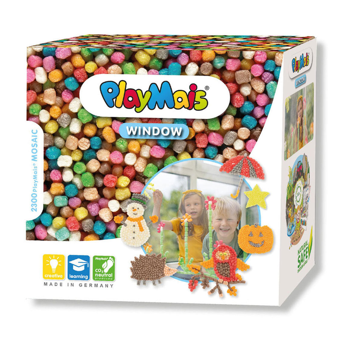 Playmais Playmais Fenster Mosaik Herst Winter, 2300dlg.